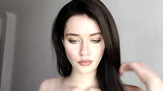 Hottest brunette solo webcam masturbation 2