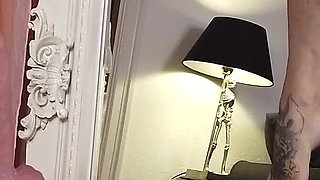 Riding a Dildo in Hot Lingerie
