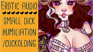You Small Dicked Cuck - Erotic Asmr Audio Only Roleplay By Lady Aurality Gwa With Erotic Audio