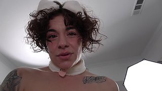 Bubblez Banks Exploding Creampie Swallow Hot Anal