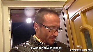 Pretty Blonde Milf Sucks A Hard Cock At The Public Place