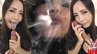 Get Out, Tourist. This Is for Saliva Junkies Only. Koyuki Amano Spits Thick, Sour Filth That Clings, Stinks, and Drips for You