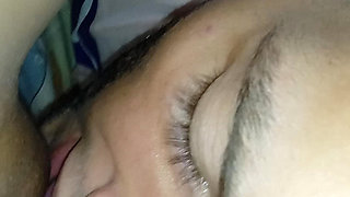 Rica Britanly Brow Latina Pussy Sucking and Creampie Fingering
