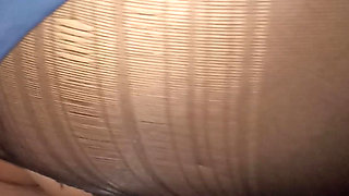 Stepniece in the Blue Lingerie with a Nice Ass