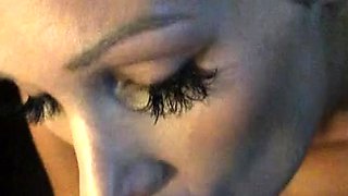 Mexicana blowjob with her big boobs