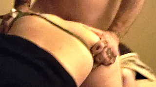 Babygirl getting some late night daddy dick.