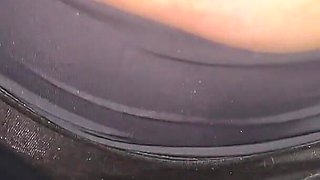 Compilation of Pissing Pussy with Stubble Close-up! Different Panties! POV!