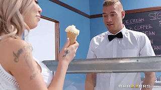 Lapping Up My Cumcicle With Xander Corvus, Kat Dior - Brazzers