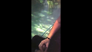 Naughty MILF Giving Handjob to Step Son