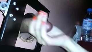 Strangers cums in her mouth and I cum in her pussy