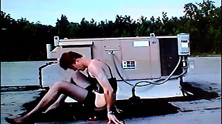 Vintage Jon Scarecrow Anal Plundering And Masturbation With Sissy Crossdresser