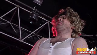 Fakehub - Sophie Anderson as astrid the viking warrior vs the bard in naughty fighting grappling screw festival with big big tits and squirts and blowjobs climaxes sperm arse and sloppy Horny Blonde stunners