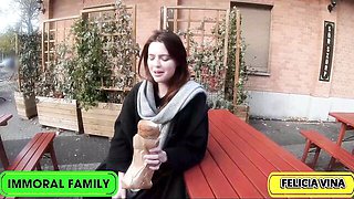 Immoral Family featuring Felicia Vina and Felicia's pink pussy sex