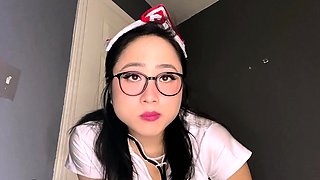 Kimmy Kalani ASMR JOI - Asian Nurse Gets Sperm Sample