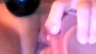 My Strong Massage Stick 'vibroxl Fucks Me Together with the Horny Veined Dildo!