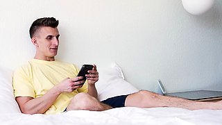 Small tit brunette teen fucks a big cock