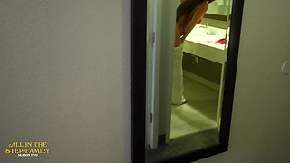 My Friend's Latina Stepmom Seduced Me With Her Gorgeous Body & Huge Boobs While We Were Alone