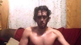 Mix of flaccid semi hard cock tease.