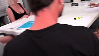 Lets Go Bi Office Orgy Part One