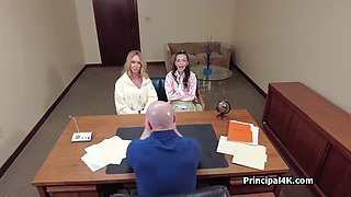 Making love fit mommy teacher and luscious coed