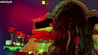 Big boobs have solo masturbation