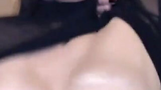 Boobs Play with Whip Cream
