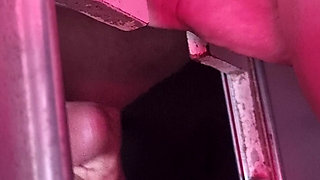 Wife with stranger in glory hole