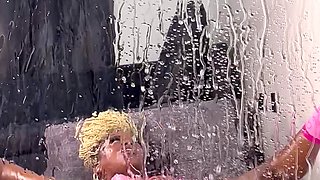 High and Wearing Pink, It Only Gets Wetter Here