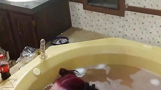 Chubby Redhead Anal Hot Tub Poundtown Interracial Creampie