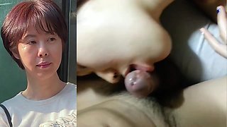 Korean MILF Oh Hye Kyoung Takes it Hard Swallows Load