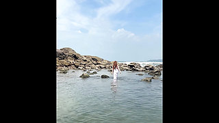 What Would I Wear on a First Date to the Beach Try on Petite Redhead Leverageurassets - 58
