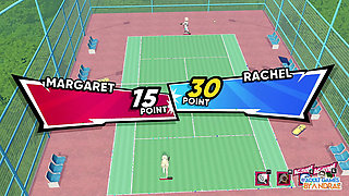Ep13: Hentai Scenes with Margaret, Steffi and Maria - Academy Love Saga: Tennis Angels Ex