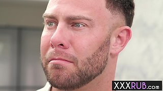 Stud client overcomes his haphephobia