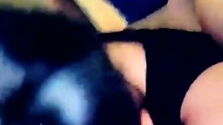 Hot brunette big boobs toying pink pussy