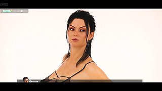 Misskitty2k in a one piece with teen tits and titans theme