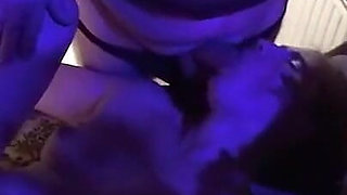 German Pornstar Babe Kira Knight and Judith Getin Gangbanged in Swinger Club P2