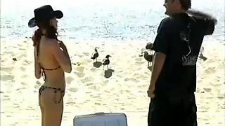Totally busted break away bikini playboy