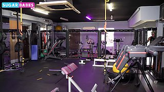 Greek Teen in the Gym