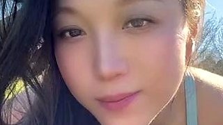 Amateur Facial For Teen Brunette