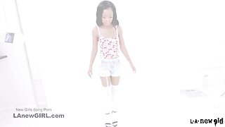 Side chick's orgasm video