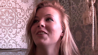 Lea Davis is young, beautiful, blonde, and eager to suck!