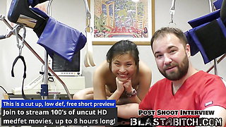 Raya Nguyen Sucks Dick Twice Before Getting Fucked By Doctor