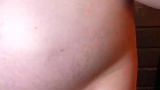 Pregnant Naked in Stockings