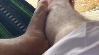 Wife Masturbates Me in Public Because She Likes to Feel the Risk of Being Caught