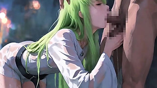 Green Hair, White Shirt, and the Night She Finally Lets Go