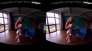 Heels & Ass - Babe Solo Striptease - Stasyqvr - Sexlikereal