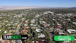 Keira Croft & Sonny Mckinley share their stepbros' Big Cocks