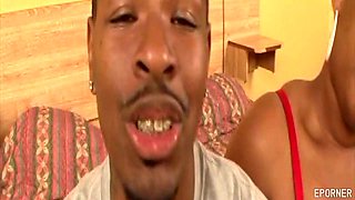 Lustful black BBW filthy porn video