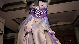 3D Hot Cosplay Babe Have a Hardcore Sex with Her Boss
