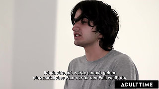 ADULT TIME - Eliza Ibarra Puts On Wrong Glasses & Fucks Her Stepbro Instead Of BF! GERMAN SUBTITLES